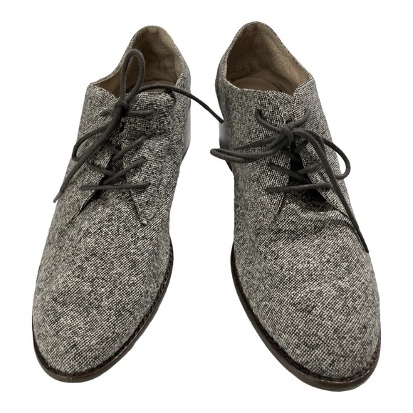 Louise et Cie Tweed Fabric Loafer Shoes Size 8 - Picture 3 of 11